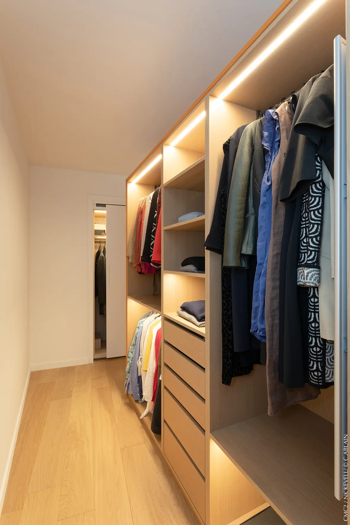 Écrin contemporain, Rennes — Nolwenn Kevell, architecte d’intérieur — vue 13
