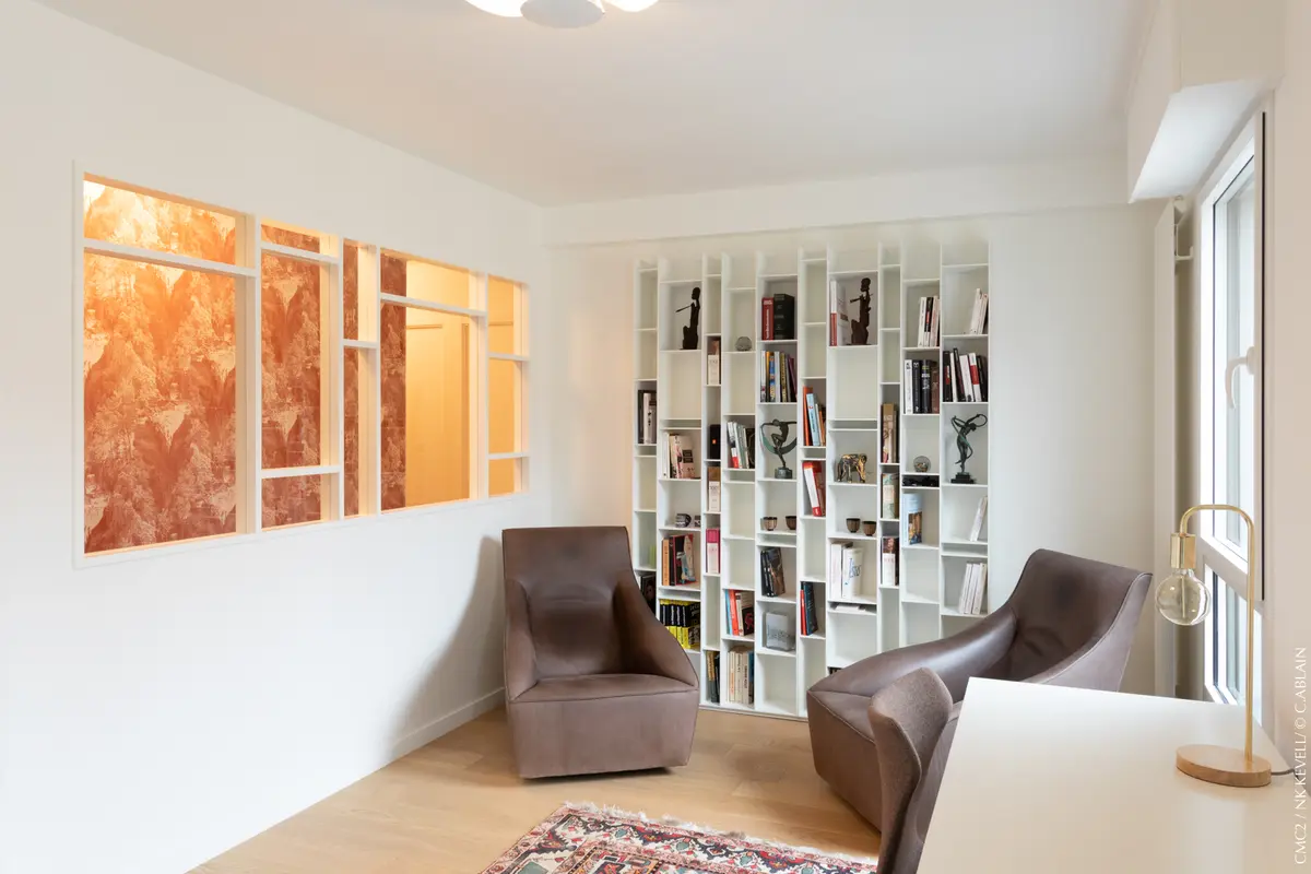 Écrin contemporain, Rennes — Nolwenn Kevell, architecte d’intérieur — vue 17