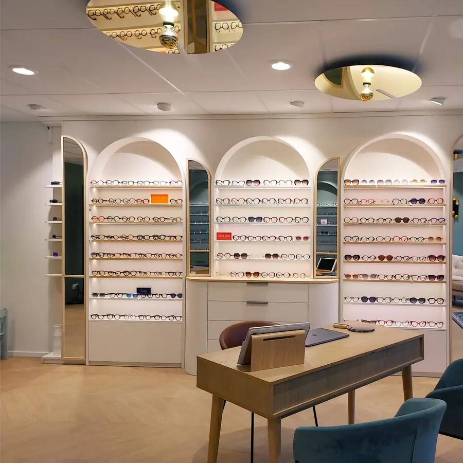 Agathe & Pierre Opticiens, Le Rheu — Nolwenn Kevell, architecte d’intérieur