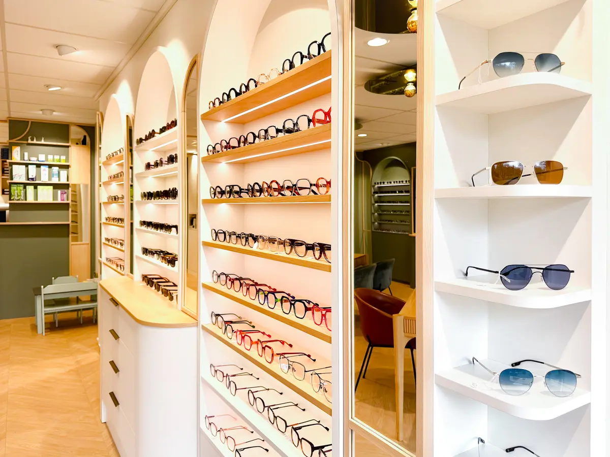 Agathe & Pierre Opticiens, Le Rheu — Nolwenn Kevell, architecte d’intérieur — vue 14