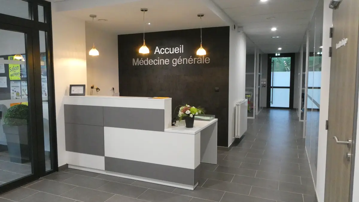 Pôle de santé, Guer — design d’espace, Nolwenn Kevell